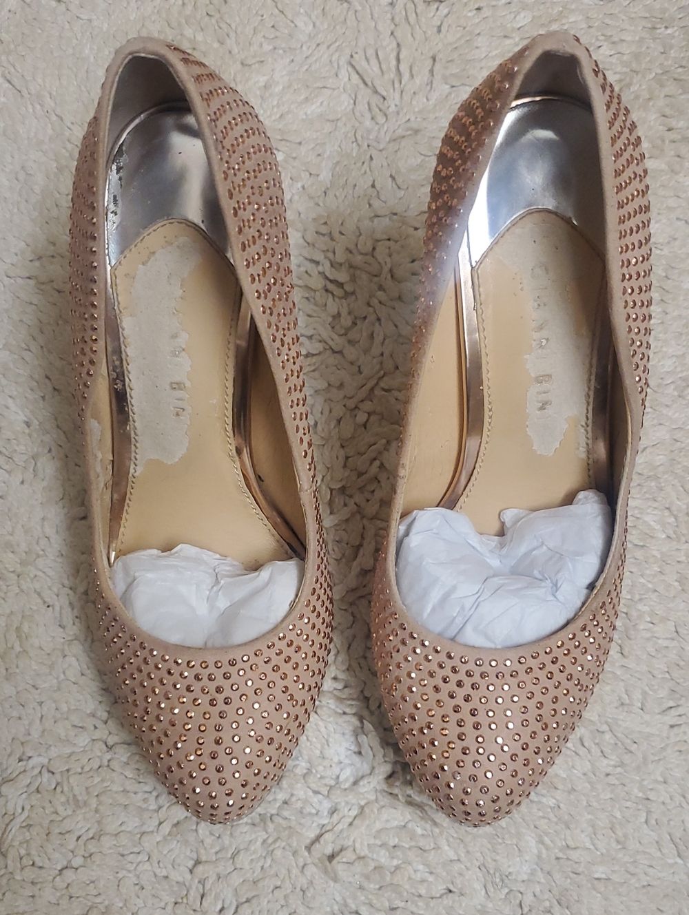 Gianni Bini Women's Embellished Pointed Toe Flats